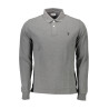 US POLO SHIRT LONG SLEEVE MEN&39S GRAY