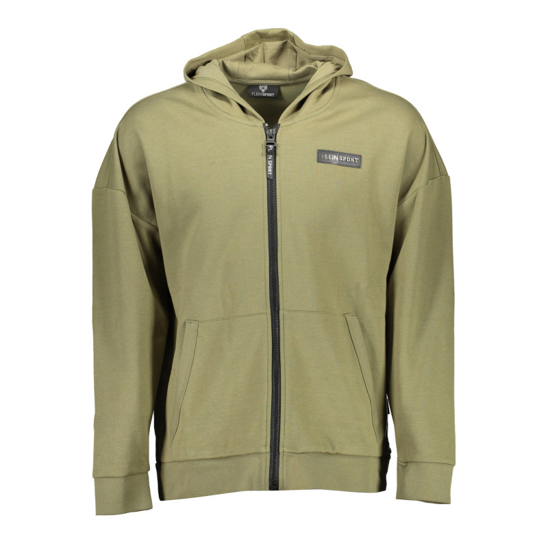 PLEIN SPORT SWEATSHIRT MIT REISSVERSCHLUSS HERREN GRÜN