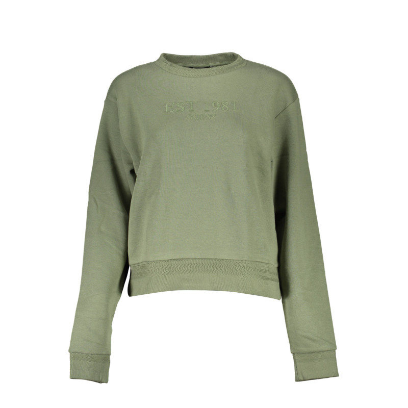 GUESS JEANS SWEATSHIRT OHNE REISSVERSCHLUSS DAMENGRÜN
