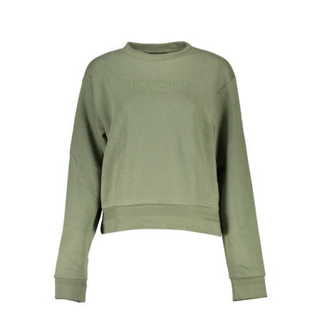 GUESS JEANS SWEATSHIRT OHNE REISSVERSCHLUSS DAMENGRÜN