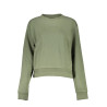 GUESS JEANS SWEATSHIRT OHNE REISSVERSCHLUSS DAMENGRÜN