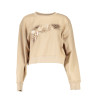 GUESS JEANS SWEATSHIRT WITHOUT ZIP WOMAN BEIGE