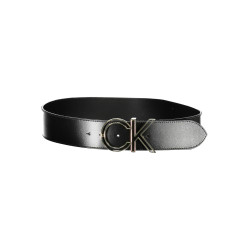 CALVIN KLEIN SCHWARZER LEDERGÜRTEL FÜR DAMEN