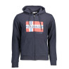 NAPAPIJRI HERREN SWEATSHIRT BLAU MIT REISSVERSCHLUSS