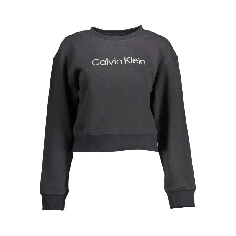 CALVIN KLEIN SWEATSHIRT OHNE REISSVERSCHLUSS DAMEN SCHWARZ