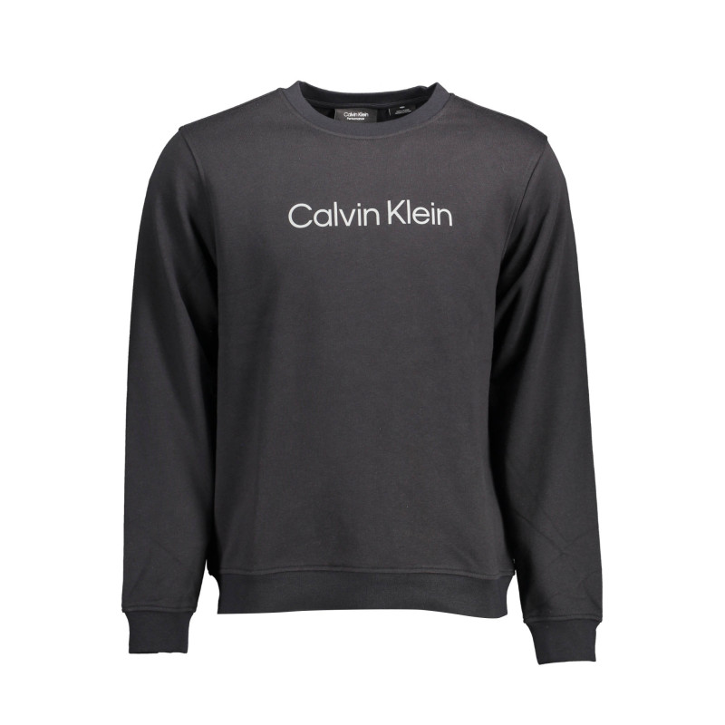 CALVIN KLEIN SWEATSHIRT WITHOUT ZIP MAN BLACK