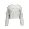 CALVIN KLEIN SWEATSHIRT OHNE REISSVERSCHLUSS DAMEN GRAU