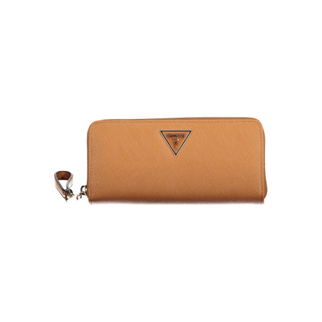 GUESS JEANS WOMEN&39S WALLET BROWN