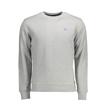 NORTH SAILS SWEATSHIRT WITHOUT ZIP MAN GRAY
