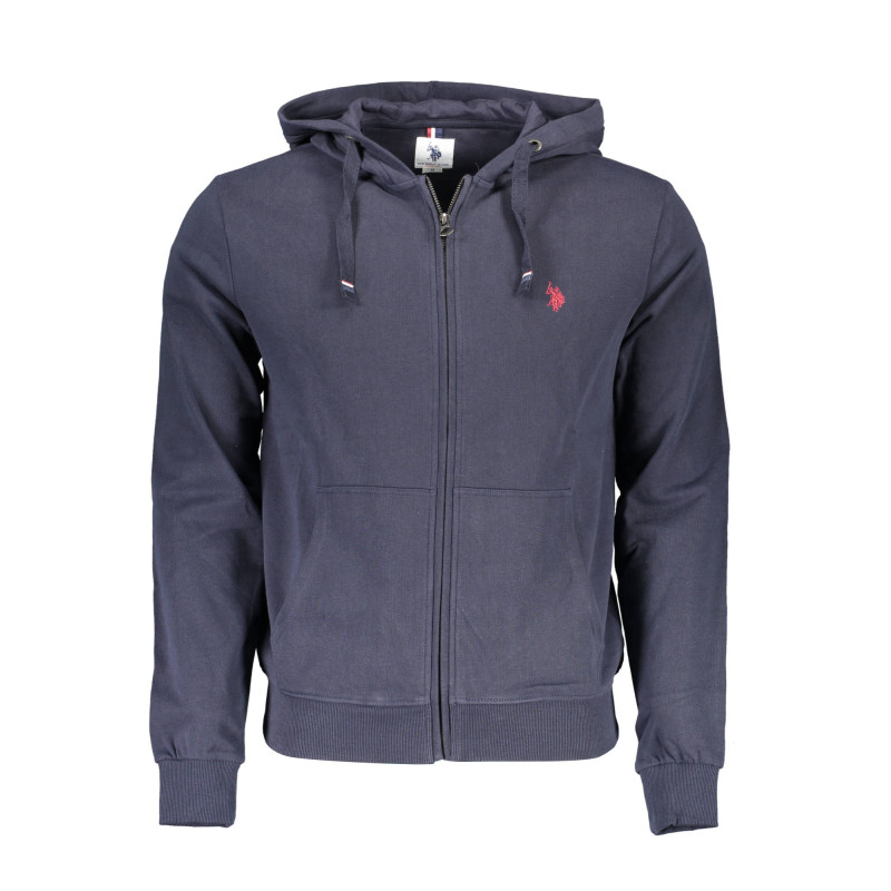 US POLO MEN&39S BLUE SWEATSHIRT WITH ZIP