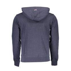 US POLO HERREN SWEATSHIRT BLAU MIT REISSVERSCHLUSS