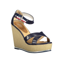 US-POLO ASSN. BLAUE FRAUEN-SANDELHOLZ-SCHUHE