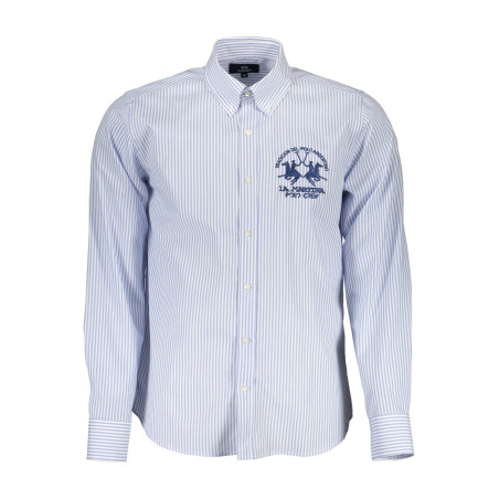 LA MARTINA LANGARMSHIRT HERREN BLAU