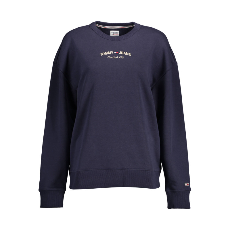 TOMMY HILFIGER SWEATSHIRT OHNE REISSVERSCHLUSS DAMEN BLAU