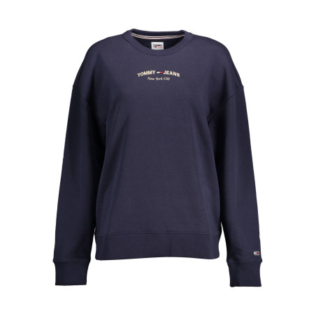 TOMMY HILFIGER SWEATSHIRT OHNE REISSVERSCHLUSS DAMEN BLAU