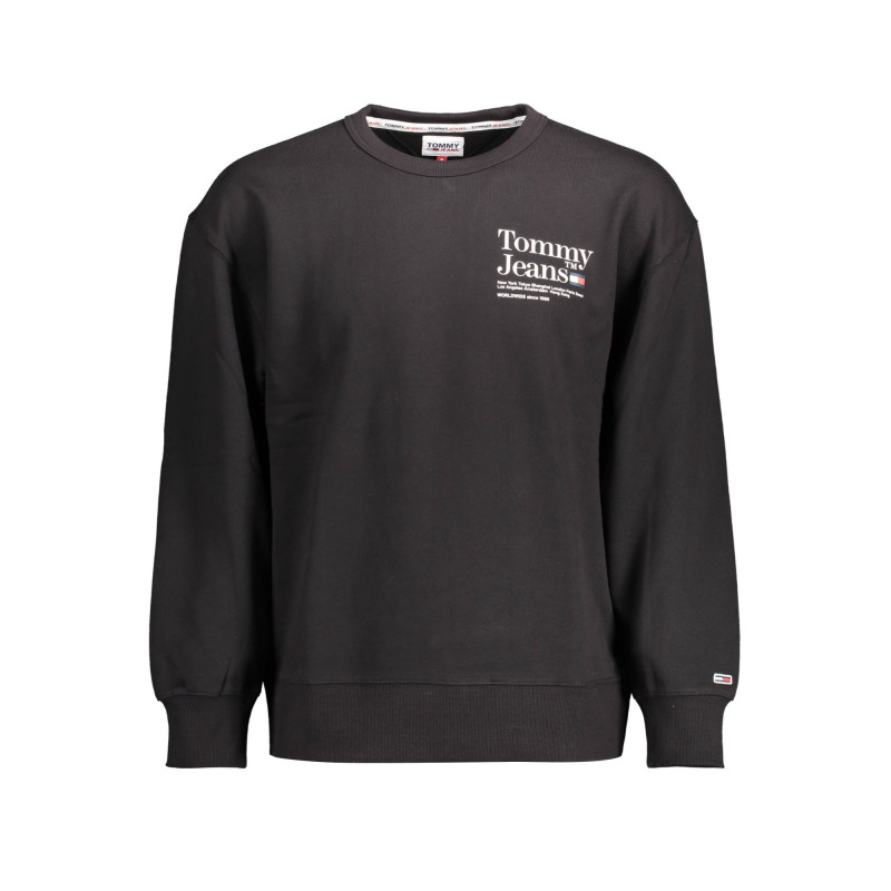 TOMMY HILFIGER SWEATSHIRT OHNE REISSVERSCHLUSS HERREN SCHWARZ