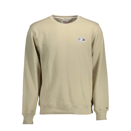 TOMMY HILFIGER SWEATSHIRT OHNE REISSVERSCHLUSS HERREN BEIGE