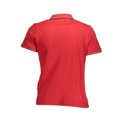 GIAN MARCO VENTURI KURZARM POLOSHIRT HERREN ROT