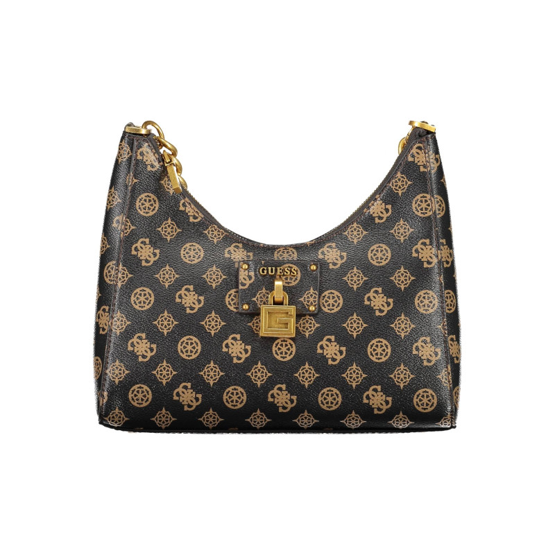GUESS JEANS BROWN WOMAN BAG