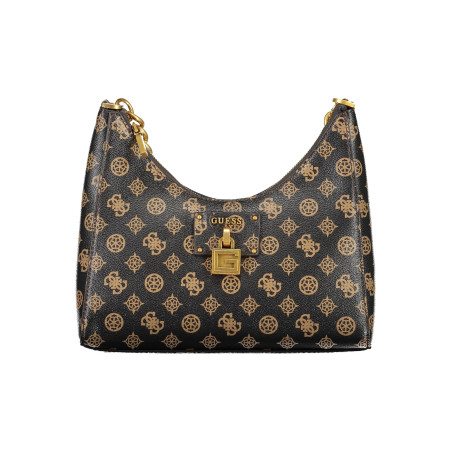 GUESS JEANS BROWN WOMAN BAG