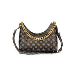GUESS JEANS BROWN WOMAN BAG