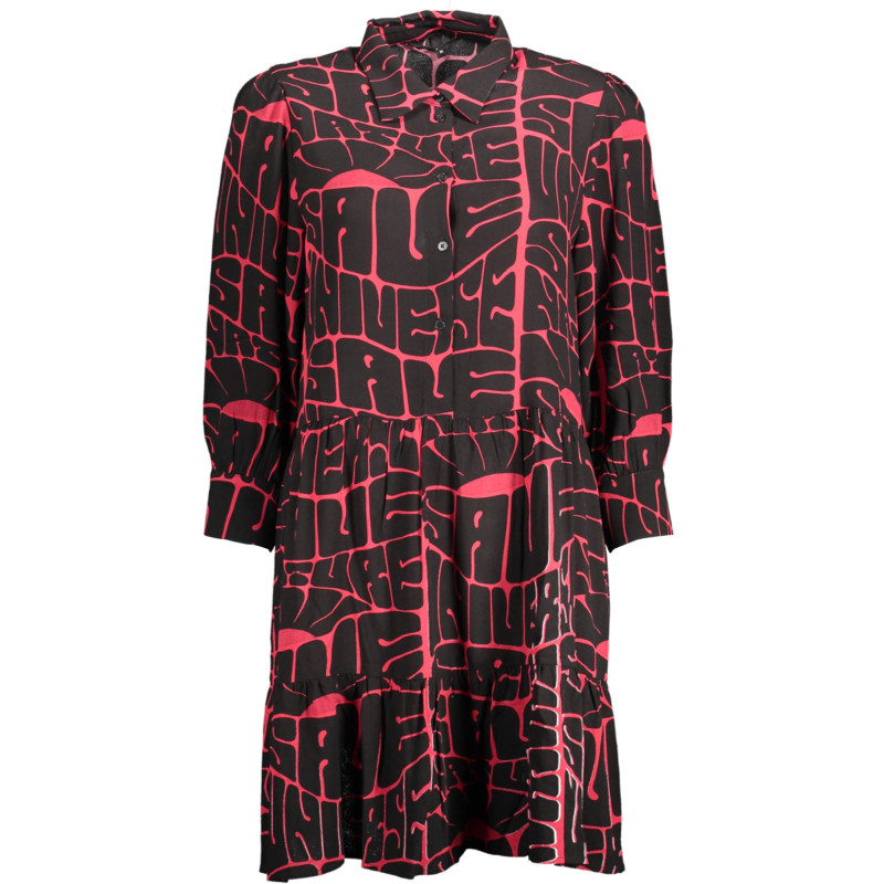 DESIGUAL KURZES KLEID DAMEN SCHWARZ