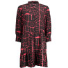 DESIGUAL KURZES KLEID DAMEN SCHWARZ