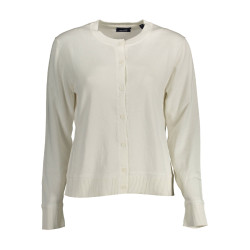 GANT CARDIGAN WOMAN WHITE