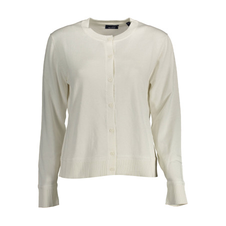 GANT CARDIGAN WOMAN WHITE