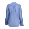 GANT CAMICIA MANICHE LUNGHE DONNA BLU