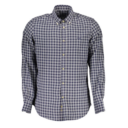 HARMONT & BLAINE MEN&39S BLUE LONG SLEEVE SHIRT