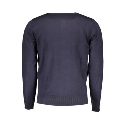 US GRAND POLO BLAUES HERRENHEMD