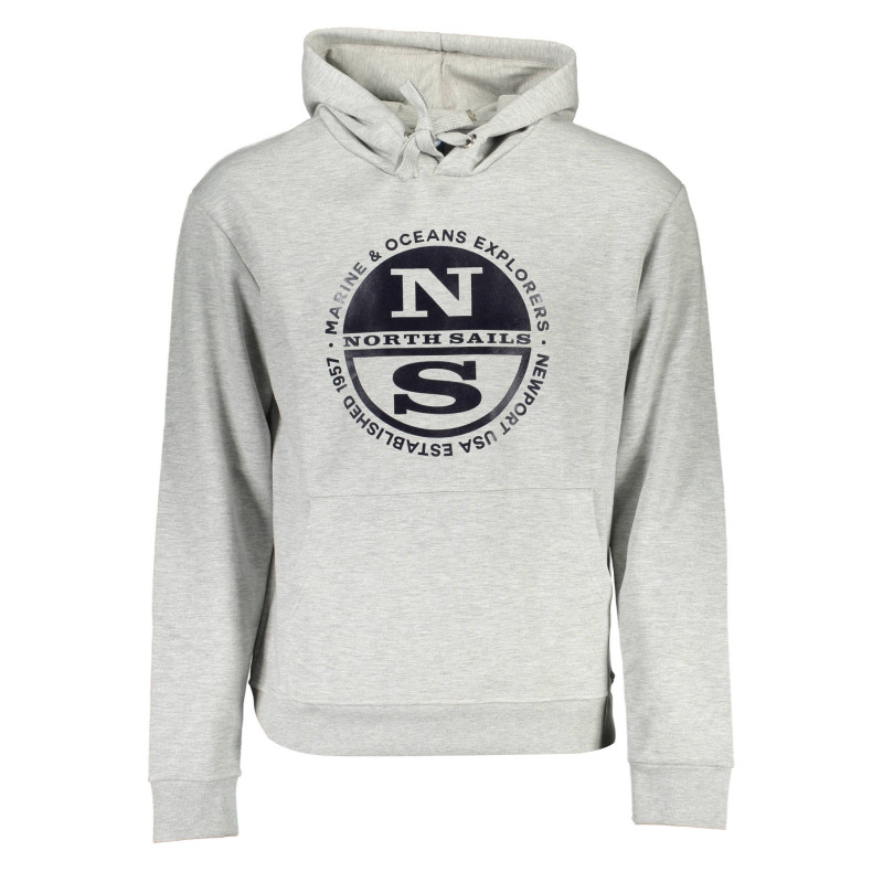 NORTH SAILS SWEATSHIRT OHNE REISSVERSCHLUSS HERREN GRAU