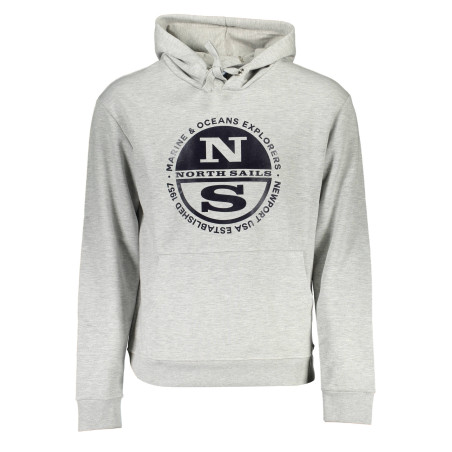 NORTH SAILS SWEATSHIRT OHNE REISSVERSCHLUSS HERREN GRAU