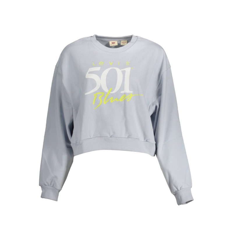 LEVI&39S SWEATSHIRT OHNE REISSVERSCHLUSS DAMEN HELLBLAU