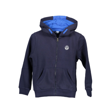 NORTH SAILS BLAUES KINDER-SWEATSHIRT MIT REISSVERSCHLUSS