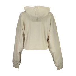 CALVIN KLEIN SWEATSHIRT OHNE REISSVERSCHLUSS DAMEN BEIGE