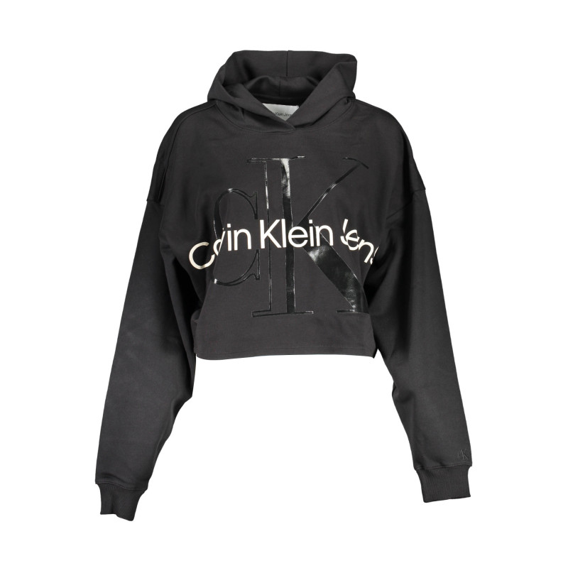 CALVIN KLEIN FELPA SENZA ZIP DONNA NERO