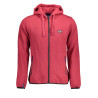 NORWEGEN 1963 HERREN SWEATSHIRT MIT REISSVERSCHLUSS ROT