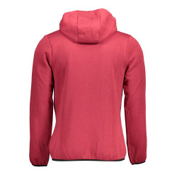 NORWEGEN 1963 HERREN SWEATSHIRT MIT REISSVERSCHLUSS ROT