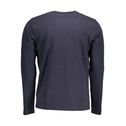 US POLO T-SHIRT LANGARM HERREN BLAU