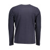 US POLO T-SHIRT LANGARM HERREN BLAU