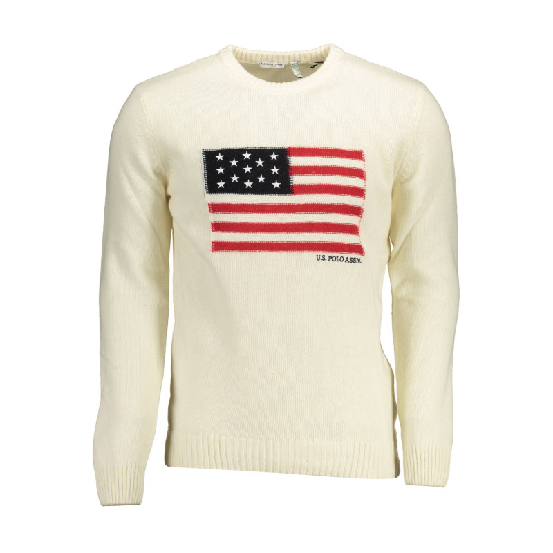 US POLO PULLOVER HERREN WEISS