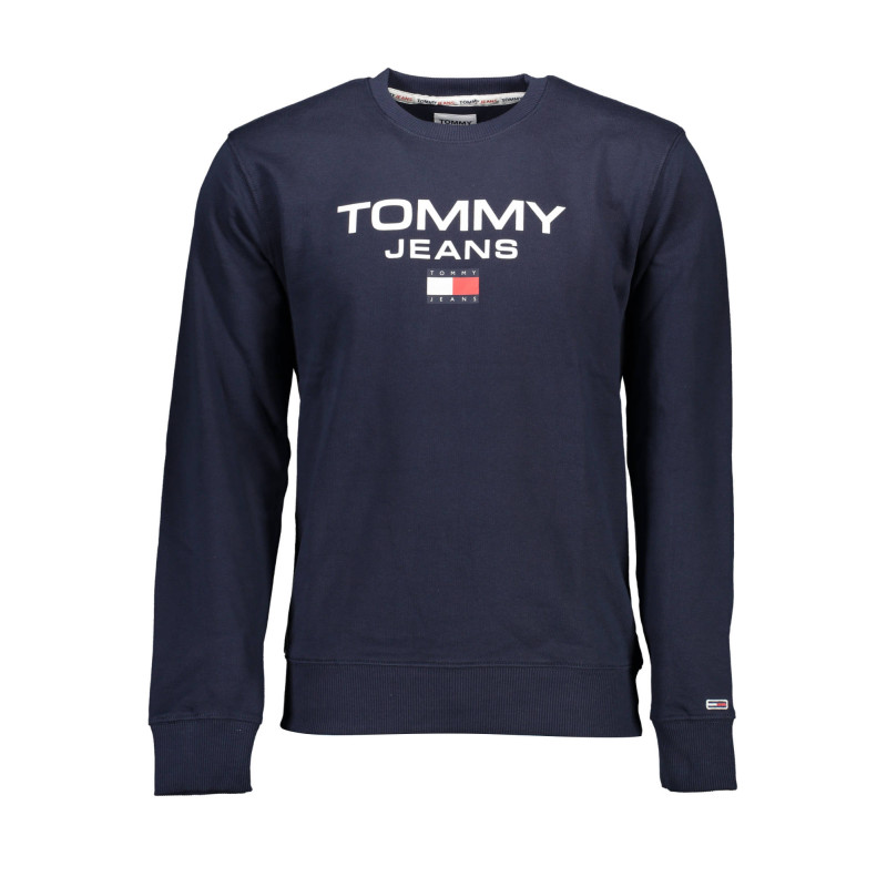 TOMMY HILFIGER MAN BLUE SWEATSHIRT WITHOUT ZIP