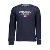 TOMMY HILFIGER MAN BLUE SWEATSHIRT WITHOUT ZIP