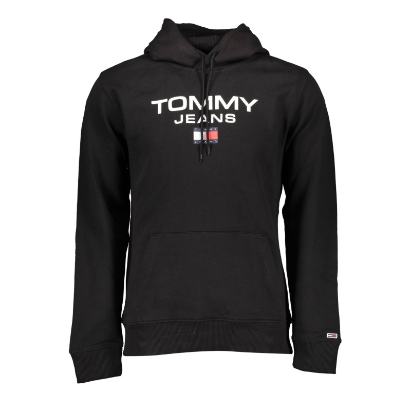 TOMMY HILFIGER SWEATSHIRT WITHOUT ZIP BLACK MAN