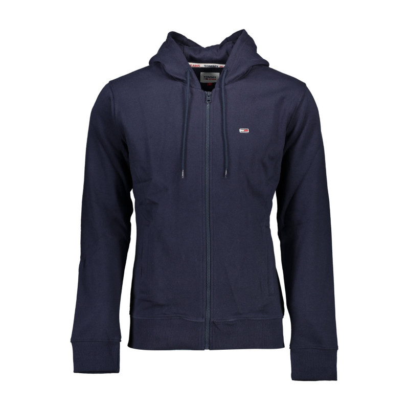 TOMMY HILFIGER MEN&39S BLUE ZIPPED SWEATSHIRT