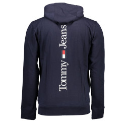 TOMMY HILFIGER MEN&39S BLUE ZIPPED SWEATSHIRT