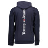 TOMMY HILFIGER MEN&39S BLUE ZIPPED SWEATSHIRT