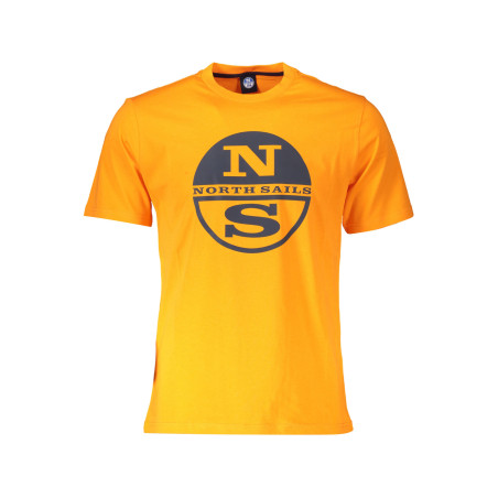 NORTH SAILS T-SHIRT MANICHE CORTE UOMO ARANCIO